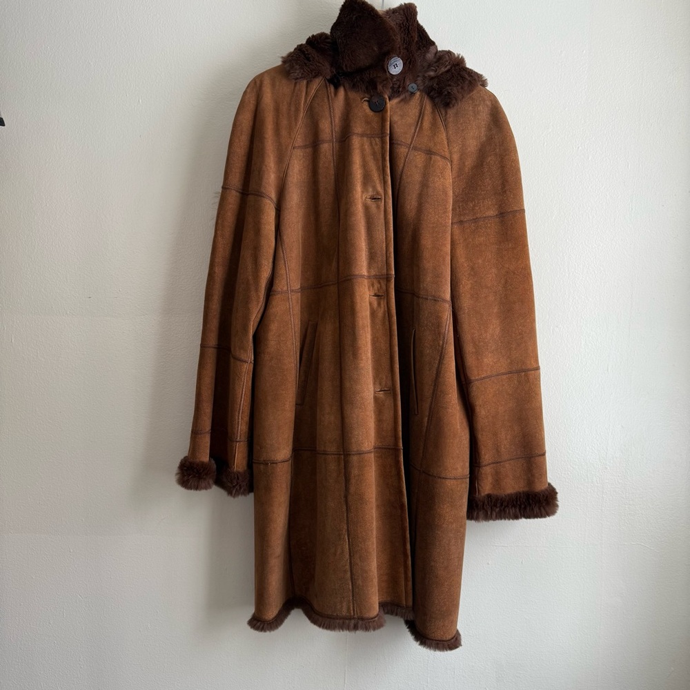 Suede & Fur coat